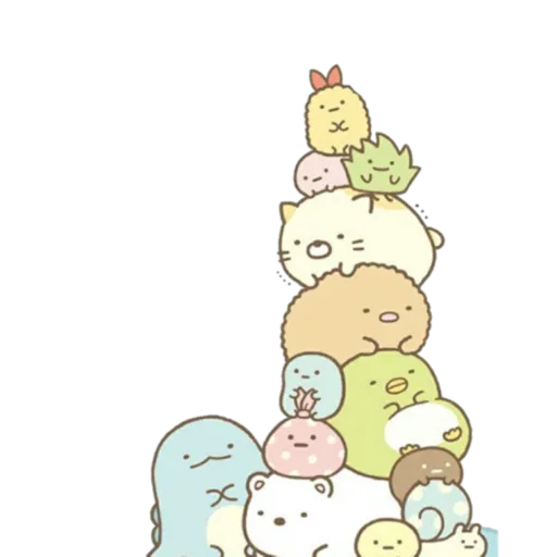 Moving Sumikko Gurashi - LINE Stickers  Kawaii stickers, Cute stickers,  Cute cartoon wallpapers