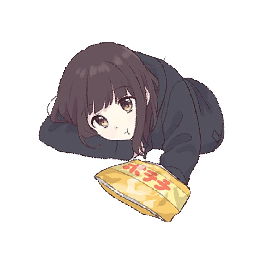 MENHERA-CHAN (EAT) - Stickers for WhatsApp