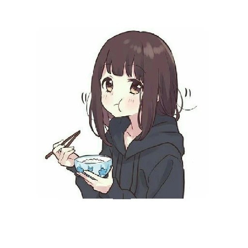 MENHERA-CHAN (EAT) - Stickers for WhatsApp