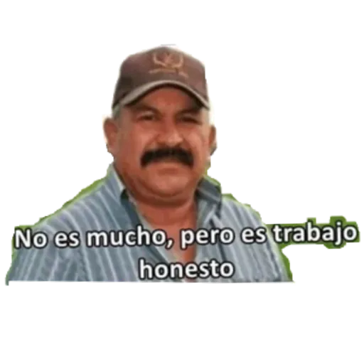 meme "no es mucho, pero es trabajo honesto"
