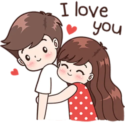 Cute Couple by SKzooni - Sticker Maker for WhatsApp