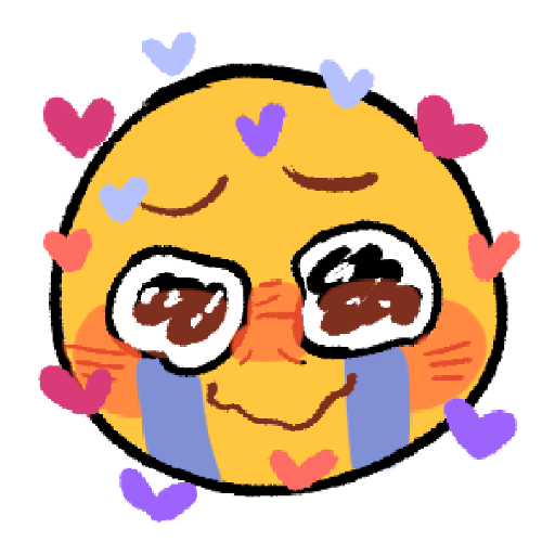 cute love cursed emoji