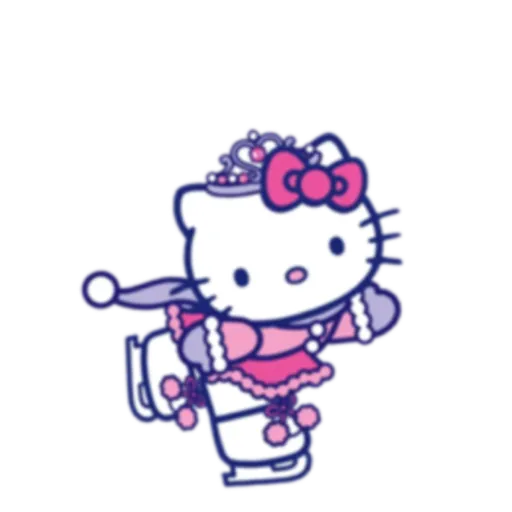 Pink Hello Kitty Stickers – Dance Time