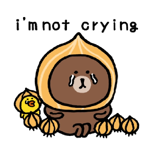 BROWN & FRIENDS ? nagano #1 by testing - Sticker Maker for WhatsApp